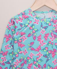 Blusa-de-Praia-Infantil-Estampada-Borboletas-Manga-Longa-com-Protecao-UV50--Verde-Agua-9965849-Verde_Agua_3