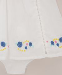 Vestido-Infantil-com-Bordado-Floral-Sem-Manga---Calcinha-Branco-9954543-Branco_5
