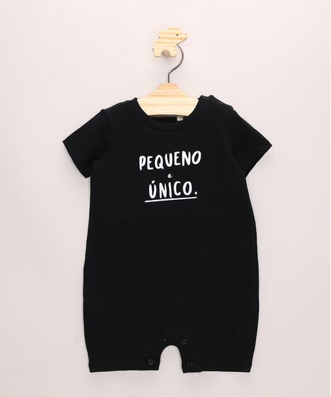 Macaquinho-Infantil--Pequeno-e-Unico--Manga-Curta-Preto-9968236-Preto_1