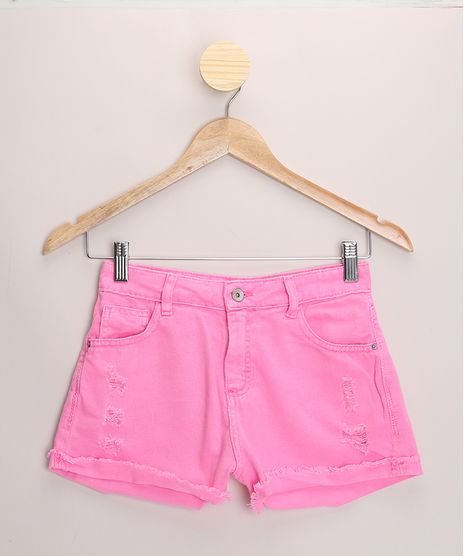 Short-de-Sarja-Juvenil-Destroyed-Rosa-Neon-9971859-Rosa_Neon_1