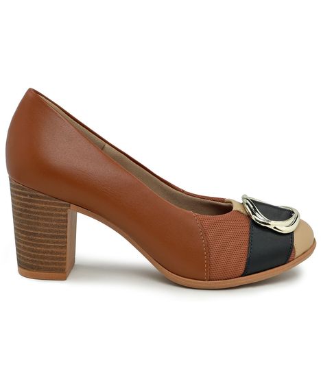 scarpin tricolor