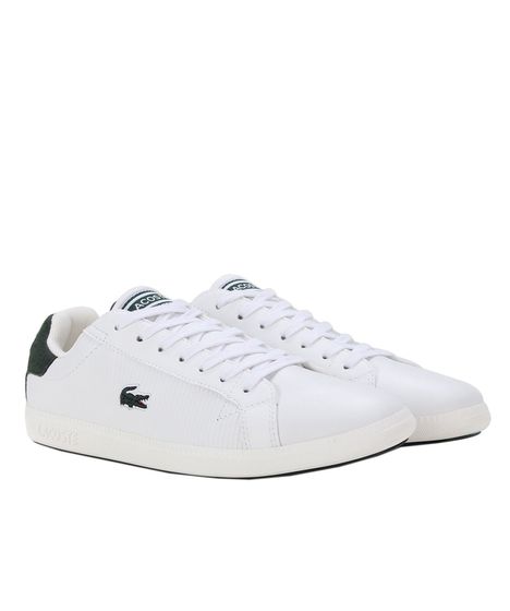 tenis de couro lacoste