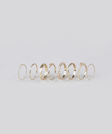 Kit-de-8-Aneis-Dourado-8839006-Dourado_1