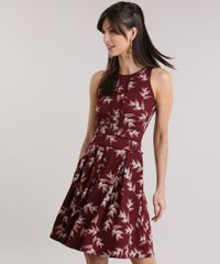 Vestido-Estampado-de-Folhagens-Vinho-8954671-Vinho_1 Vestido-Estampado-de-Folhagens-Vinho-8954671-Vinho_1