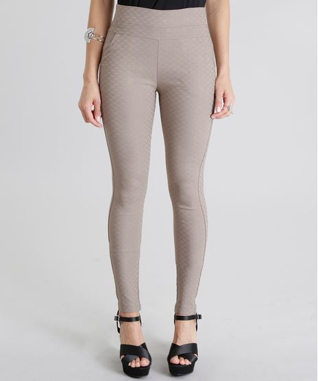 Calca-Legging-em-Jacquard-Kaki-8650372-Kaki_1