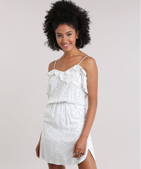 Vestido-Open-Shoulder-Estampado-de-Poa-com-Babados-Off-White-8837501-Off_White_1