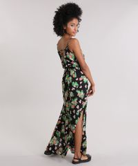 Vestido-Longo-Estampado-Floral-com-Fendas-Preto-8959295-Preto_2