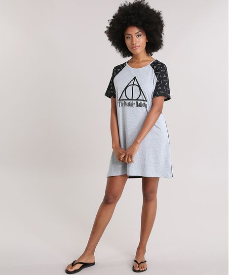 Camisola-Harry-Potter--The-Deathly-Hallows--Cinza-Mescla-9022251-Cinza_Mescla_1