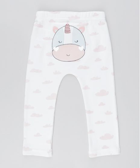 Calca-Hipopotamo-Estampada-de-Nuvens-em-Algodao---Sustentavel-Off-White-8795972-Off_White_1