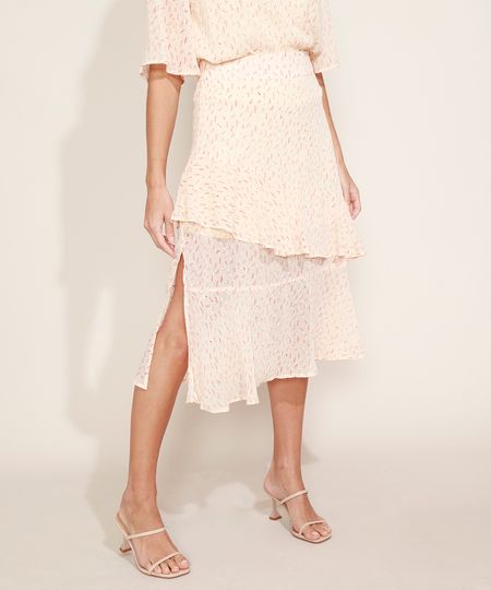 Saia-Feminina-Midi-Texturizada-Estampada-em-Camadas-com-Babado-e-Fenda-Bege-Claro-9959545-Bege_Claro_1 Saia-Feminina-Midi-Texturizada-Estampada-em-Camadas-com-Babado-e-Fenda-Bege-Claro-9959545-Bege_Claro_1
