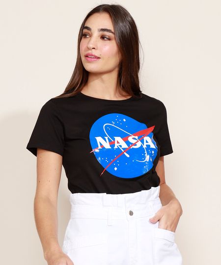 Blusa-Feminina-NASA-Manga-Curta-Decote-Redondo-Preta-9970173-Preto_1 Blusa-Feminina-NASA-Manga-Curta-Decote-Redondo-Preta-9970173-Preto_1