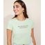 Blusa-Feminina--Nao-Olhe-para-Tras--Manga-Curta-Decote-Redondo-Verde-Claro-9968593-Verde_Claro_1