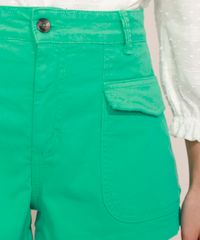Short-de-Sarja-Feminino-Cargo-Cintura-Alta-Verde-9971585-Verde_4