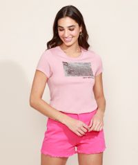 Blusa-Feminina--Happy-New-Dreams--com-Paete-Dupla-Face-Manga-Curta-Decote-Redondo-Rose-9960123-Rose_5