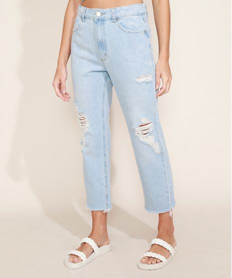 calça jeans clock house feminina