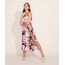 Vestido-Feminino-Midi-Estampado-de-Folhagem-com-Fenda-e-Recorte-Alca-Fina-Multicor-9960995-Multicor_1