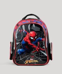 Mochila-Escolar-Infantil-Homem-Aranha-de-Costas-Preta-8744887-Preto_1