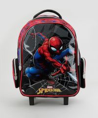 Mochila-Escolar-Infantil-Homem-Aranha-com-Rodinhas-Preta-8744893-Preto_1