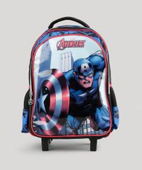 Mochila-Escolar-Infantil-Capitao-America-com-Rodinha-Preta-8744641-Preto_1
