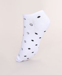 Kit-de-3-Meias-Feminino-Cano-Baixo-Estampado-Geometrico-Branco-9971701-Branco_3