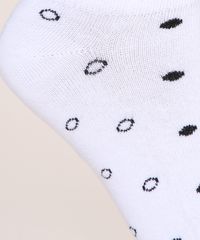 Kit-de-3-Meias-Feminino-Cano-Baixo-Estampado-Geometrico-Branco-9971701-Branco_4