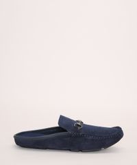 Mocassim-Mule-Masculino-Oneself-em-Suede-com-Fivela-Azul-Marinho-9974054-Azul_Marinho_2