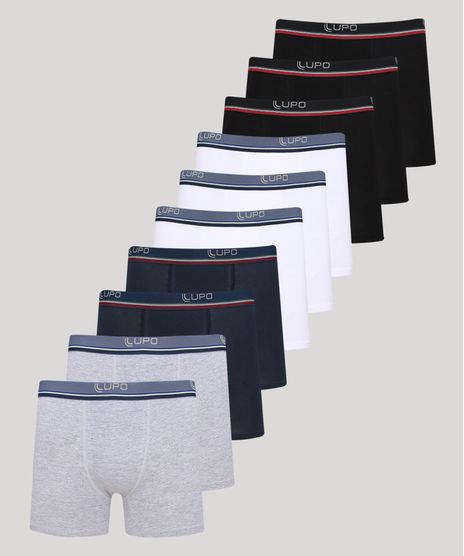 Kit-de-10-Cuecas-Masculinas-Lupo-Boxer-Multicor-9971468-Multicor_1