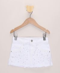 Short-Saia-de-Sarja-Infantil-com-Strass-Bolsos-e-Barra-Desfiada-Branco-9966238-Branco_1