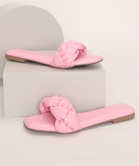 Rasteirinha-Feminina-Oneself-Tira-Trancada-Rosa-9975080-Rosa_1