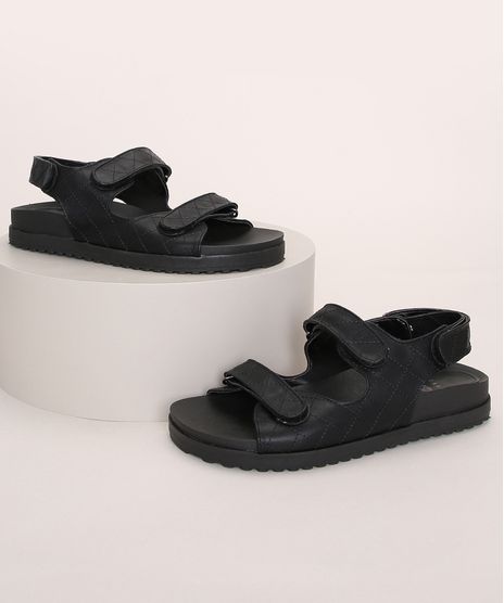 Papete-Feminina-Mindset-Matelasse-com-Velcro-Preta-9975858-Preto_1