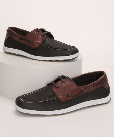 Mocassim-Masculino-de-Couro-Oneself-Marrom-Escuro-9975550-Marrom_Escuro_1