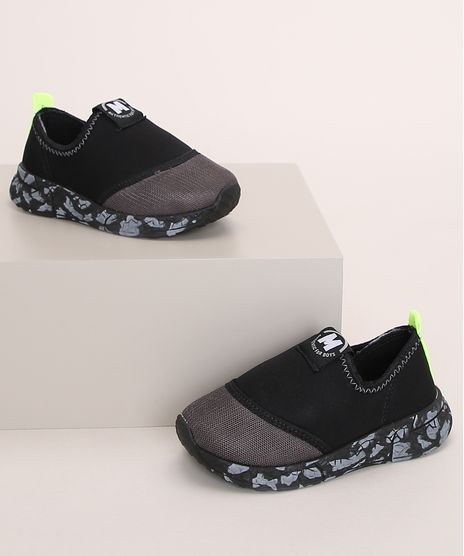 Tenis-Infantil-Neoprene-Molekinho-Entressola-Estampada-Preto-9974374-Preto_1