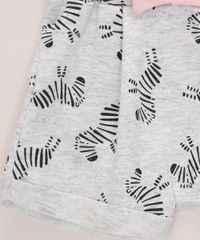 Short-de-Moletom-Infantil-Saruel-Estampado-de-Zebra-com-Laco-Cinza-Mescla-9966792-Cinza_Mescla_4