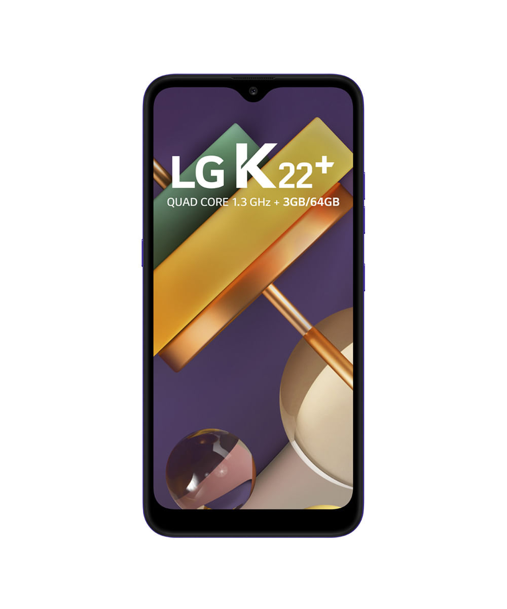 Smartphone LG LMK200BAW K22+ 64GB Azul