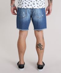 Bermuda-Jeans-Reta-Destroyed-com-Cordao-Azul-Medio-8932716-Azul_Medio_2