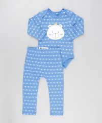 Calca-Ursinho-Estampada-Geometrica-em-Algodao---Sustentavel-Azul-8801434-Azul_3