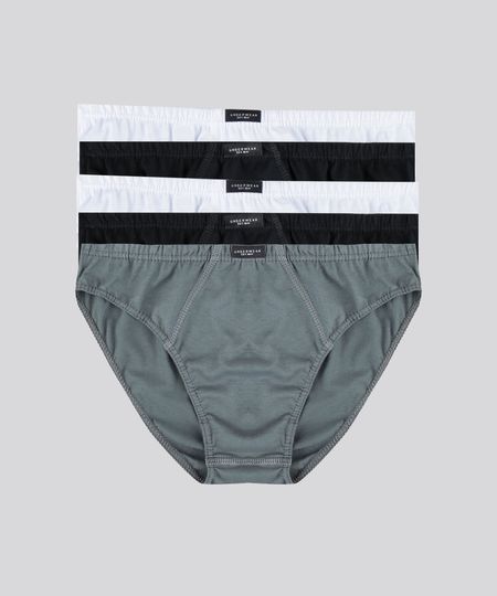 Kit-de-5-Cuecas-Slip-Multicor-9042863-Multicor_1 Kit-de-5-Cuecas-Slip-Multicor-9042863-Multicor_1