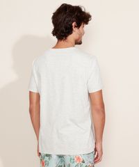 Camiseta-Masculina-Basica-com-Bolso-Manga-Curta-Gola-V-Cinza-Mescla-Claro-9964946-Cinza_Mescla_Claro_2