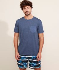 Camiseta-Masculina-Basica-com-Bolso-Manga-Curta-Gola-Careca-Azul-Escuro-9981769-Azul_Escuro_3