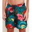 Short-Masculino-Estampado-Floral-com-Cordao-Verde-Escuro-9948159-Verde_Escuro_1
