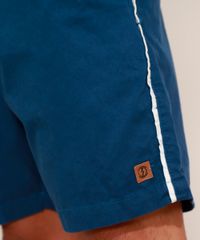 Bermuda-de-Sarja-Masculina-Relaxed-com-Vivos-Azul-Marinho-9974562-Azul_Marinho_6