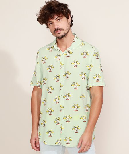 Camisa-Masculina-Estampada-Os-Anjinhos-Manga-Curta-Verde-Claro-9968732-Verde_Claro_1 Camisa-Masculina-Estampada-Os-Anjinhos-Manga-Curta-Verde-Claro-9968732-Verde_Claro_1
