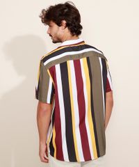Camisa-Masculina-Listrada-Manga-Curta-Multicor-9977046-Multicor_2