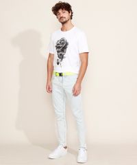 Calca-Jeans-Masculina-Super-Skinny-com-Cinto-Jeans-Claro-9966118-Jeans_Claro_3
