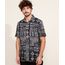 Camisa-Masculina-Estampada-Etnica-Manga-Curta-Preta-9968719-Preto_1