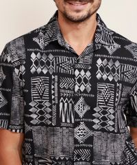 Camisa-Masculina-Estampada-Etnica-Manga-Curta-Preta-9968719-Preto_6