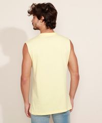 Regata-Masculina-Snoopy-Gola-Careca-Amarelo-Claro-9969450-Amarelo_Claro_4