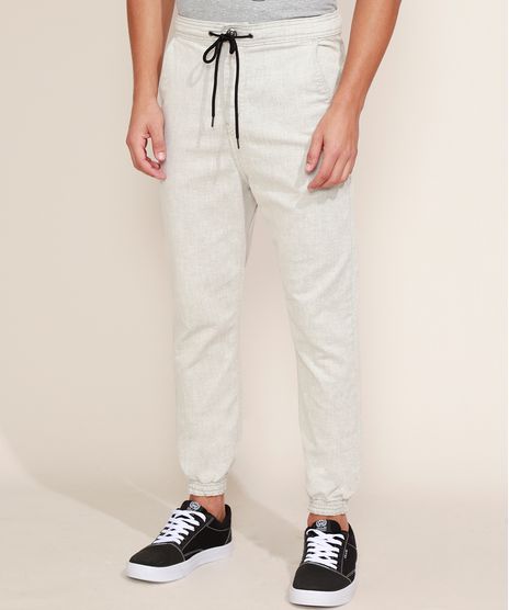 Calca-de-Sarja-Masculina-Jogger-Cinza-Claro-9975107-Cinza_Claro_1