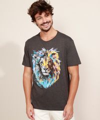 Camiseta-Masculina-Leao-Manga-Curta-Gola-Careca-Chumbo-9970178-Chumbo_5