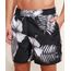 Short-Masculino-Estampado-Floral-com-Cordao-Preto-9906830-Preto_1